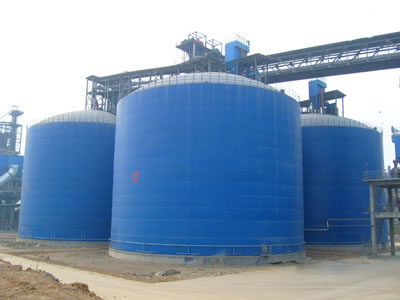 老城镇水泥钢板库改造