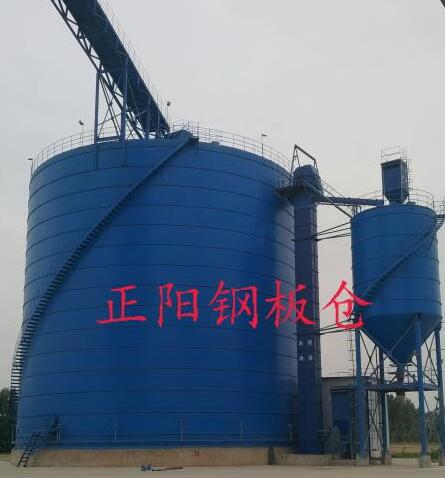 老城镇大型矿粉钢板库